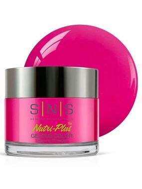 SNS Nutri-Plus Gelous Color Hot Pink Dipping Powder